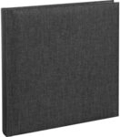 Goldbuch Summertime 25x25 60 wei&szlig;e Seiten anthrazit 24660 24 660