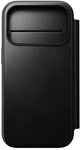 Nomad Modern Leather Folio iPhone 17 Pro Black Horween NM014162858