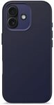 Decoded AntiMicrobial Silicone Backcover iPhone 17 True Navy D25IPO17BCS9TY