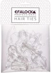 EFALOCK Professional Efalock Rasta-Haargummi dick/gro&szlig; tran.100st