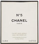 Chanel No 5 Giftset 2x Edp Spray Refill 20Ml/1x Edp Spray 20Ml - Twist and Spray 60