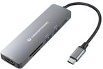 Conceptronic DONN11G 6-in-1 USB-C Adapter