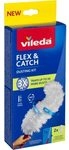 Vileda Flex & Catch Staubwedel mit kurzem Stiel + 1 Einsatz 179432