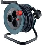 REV Kabeltrommel Mini 3-fach 10m petrol/schwarz 0010042100