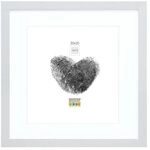 Deknudt S66KD1 P1 20x20 Holz silber mit Passepartout S66KD1P1_20,0X20,0