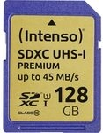 Intenso SDXC Card 128GB Class 10 UHS-I Premium 3421491