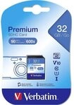 Verbatim SDHC Karte 32GB Class 10 43963