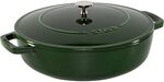 Staub Br&auml;ter Chistera 28 cm basilikumgr&uuml;n 1004768