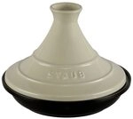 Staub Tajine 20cm rund cream, Gusseisen 1004018