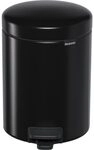 Brabantia Treteimer Newicon 5,0 L schwarz matt 11 29 28