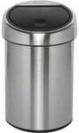 Brabantia Touch Bin 3 Liter Matt Steel 36 39 86
