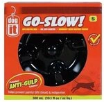 DOGIT Go-Slow Anti-Schling-Napf Schwarz 600 ml