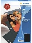 Herma fotophan 10x15 hoch 10 Blatt schwarz 7785