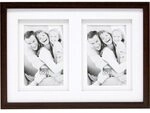 Deknudt S65KQ2 2x15x20 Holz Galerie braun Passepartout