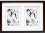 Deknudt S65KQ2 2x13x18 Holz Galerie braun Passepartout