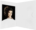 1x100 Daiber Portraitmappen Opti-Line bis 10x15cm wei&szlig; 15061