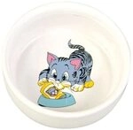 Trixie Keramiknapf Katzenmotiv -0,3 l