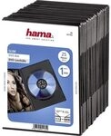 1x25 Hama DVD-Leerh&uuml;lle Slim 50% Platzsparnis 51182