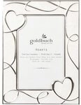 Goldbuch Hearts creme 10x15 Metallrahmen Portrait 960242 96 0242