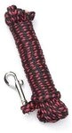 Karlie ASP Suchleine - Schwarz-Rot - 8 mm, 5 m