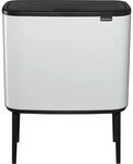 Brabantia M&uuml;lleimer Bo Touch Bin weiss, 3 x 11 L 31 35 23