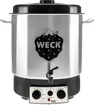 WECK Einkochautomat Edelstahl mit Uhr + Hahn 121407