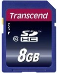 Transcend SDHC 8GB Class 10 TS8GSDHC10