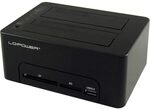 LC-Power LC-DOCK-U3-CR HDD docking station CF/SD card r