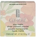Clinique Stay-Matte Sheer Pressed Powder #101 Invisible Matte (All Skin Tones) 7,6 g