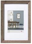 Walther Fiorito nussbaum 30x40 Holz inkl. Passepartout EF040N