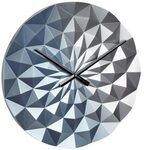 TFA 60.3063.06 DIAMOND Wanduhr blau-metallic