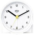 Braun BNC 001 WH Quarzwecker wei&szlig; 66004