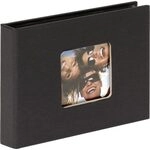 Walther Fun schwarz 10x15 Mini Album f&uuml;r 36 Fotos MA353B MA-353-B