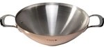 De Buyer Prima Matera Wok Kupfer/Edels. mit 2 Griffen ind. 6247.32