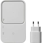 Samsung Wireless Charger Duo mit Adapter EP-P5400T, White EP-P5400TWEGEU
