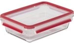 Emsa Clip&Close Glass Frischhaltedose Glas 1,1 L 600742