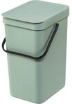 Brabantia Sort & Go Abfallbeh&auml;l. Jade Green 12 L 211829