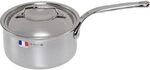 De Buyer Affinity Kasserolle Edelstahl mit Deckel 18 cm 3746.18