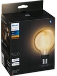 Philips Hue White Filament E27 Globe G93 550lm 929003051901
