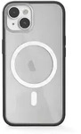 Woodcessories Clear Case MagSafe Black iPhone 14 eco637