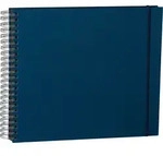 Uni Maxi Mucho Fotoalbum marineblau mit schwarzen Karten