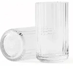 Lyngby Vase 31 cm clear aus Glas