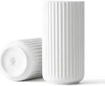 Lyngby Vase 25 cm wei&szlig;