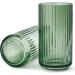 Lyngby Vase 20 cm copenhagen green aus Glas