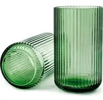 Lyngby Vase 25 cm copenhagen green aus Glas