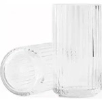 Lyngby Vase 15 cm clear aus Glas