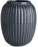 Hammersh&oslash;i Vase 21 cm anthrazitfarbig
