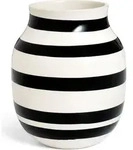Omaggio Vase 20 cm schwarz