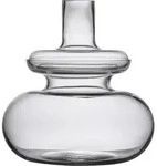 Inu Vase 33 cm transparent