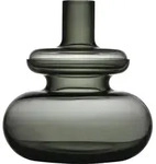 Inu Vase 33 cm verdunkeltes Grau